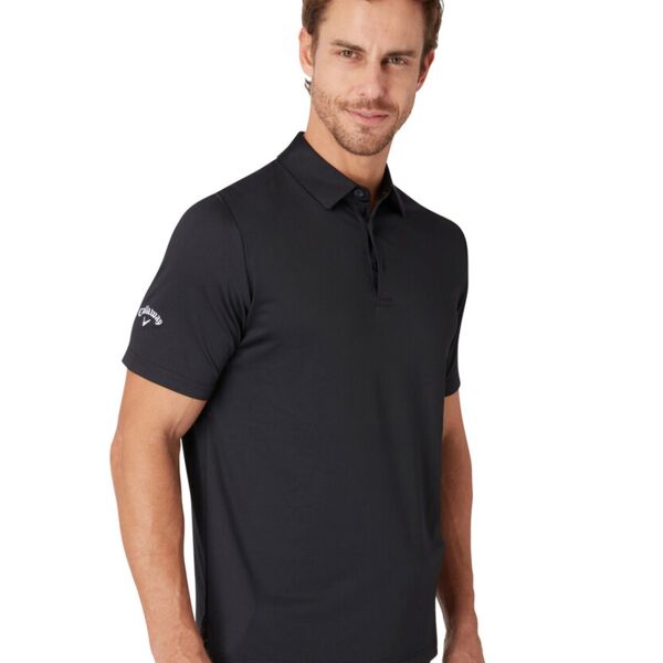 Swing Tech™ solid polo Thumbnail
