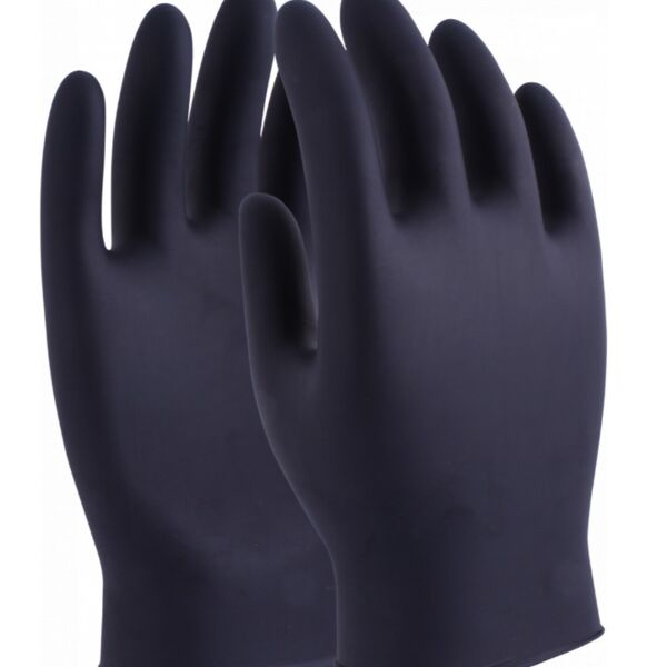 G/DG-NOVA-BLK - Hantex Nova 4Mil Premium Black Nitrile Powderfree (Box of 10) Thumbnail