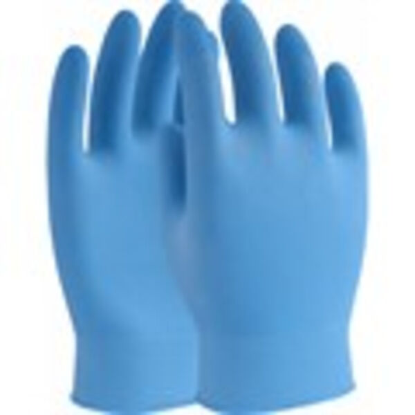 Hantex Nova Blue 3mil Nitrle Powderfree Gloves (Box of 100) Thumbnail